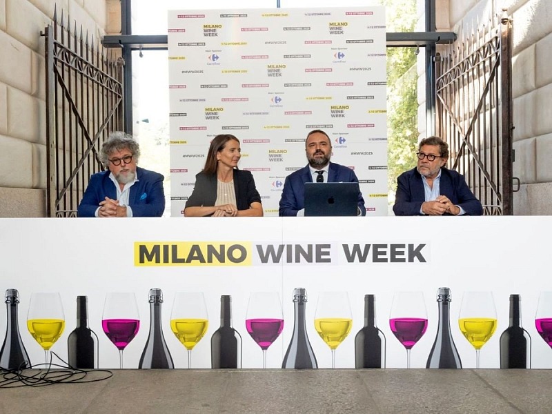 La presentazione dell'edizione 2025 di Milano Wine Week