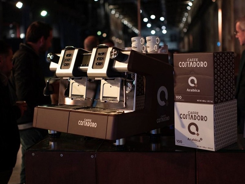 La macchina da caffè in capsule Q System di Costadoro