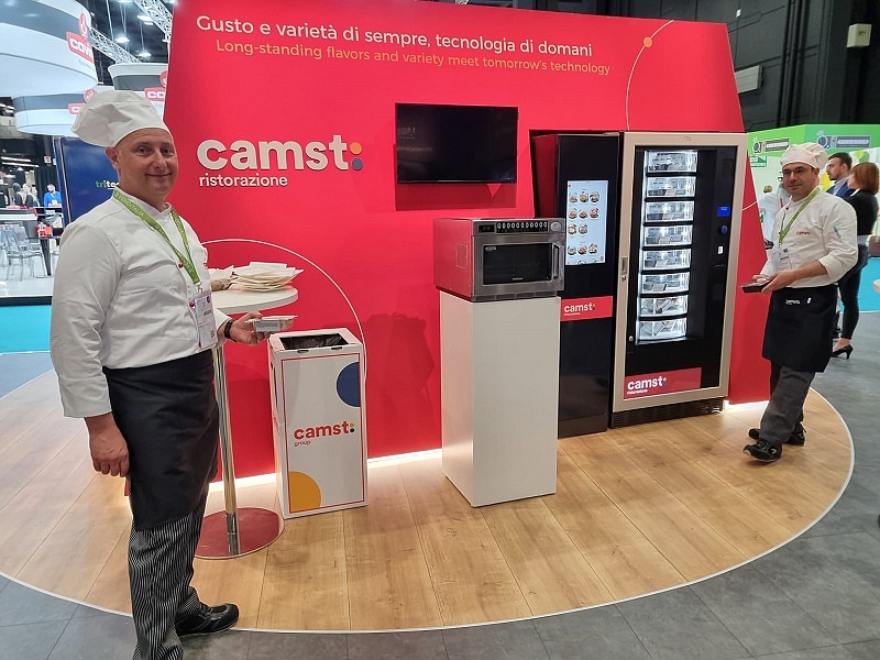 Camst Group, nuova gamma di piatti pronti per il vending