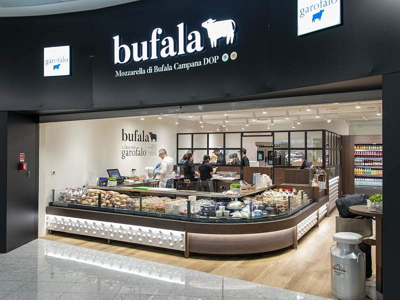 Il nuovo store di Fattorie Garofalo a Milano Malpensa