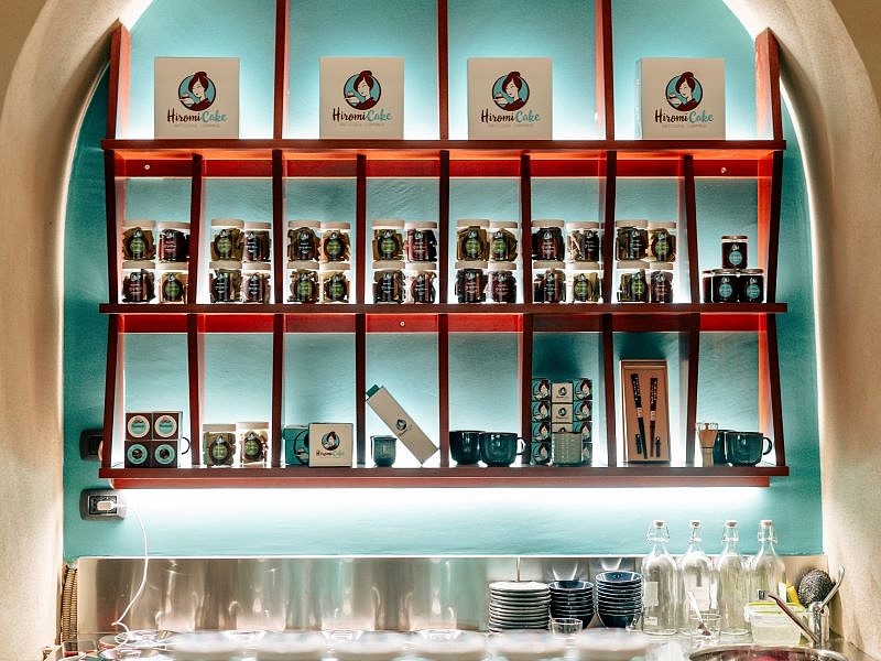 Un angolo del nuovo format Hiromi La Maison