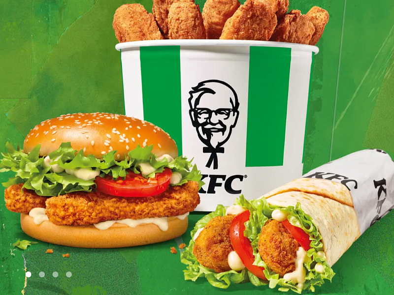 Tre novità veggie per KFC: Twister Veggie, Classic Veggie e Tender Veggie