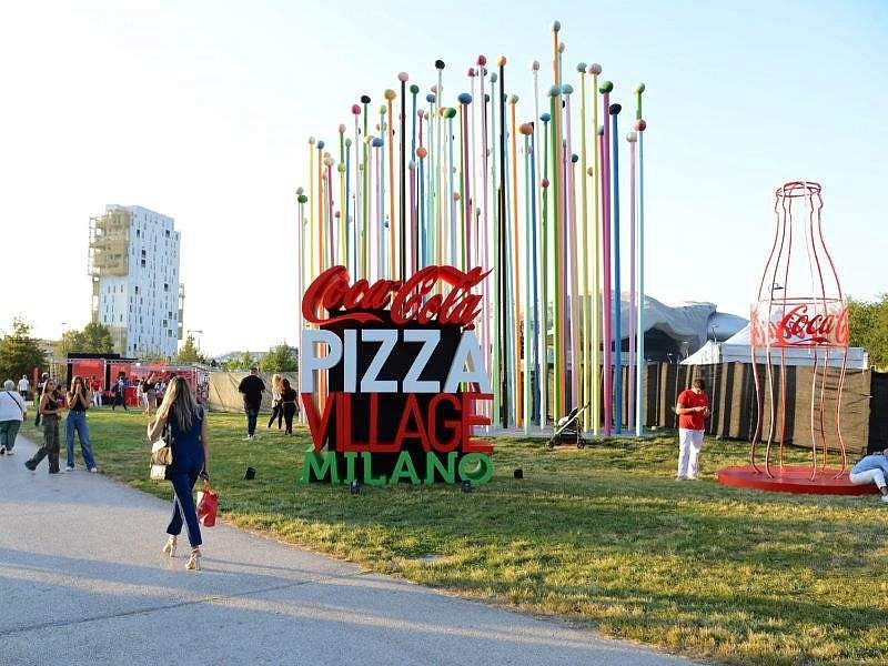 Il Coca-Cola Pizza Village accoglierà i visitatori dal 4 all'8 settembre al parco di City Life