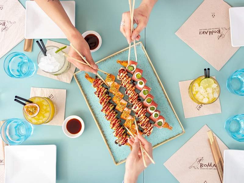 La cucina fusion di Bomaki arriva a Roma con due nuovi locali Bomaki debutta nella Capitale ed è subito pronta al raddoppio entro giugno