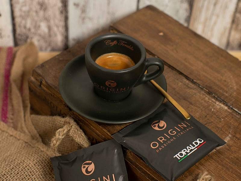 Caffè Toraldo, novità vending con gamma in grani e cialde "Origini" Le nuove cialde Origini di Caffè Toraldo per il consumo nel segmento OCS