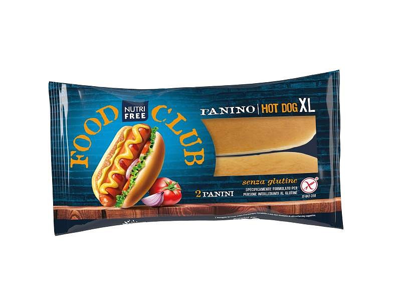 Street food e aperitivo gluten free? Facile con Food Club di Nutrifree Il Panino Hod Dog XL, l'ultima novità della linea Food Club di Nutrifree